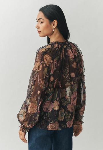 Шифоновая блузка