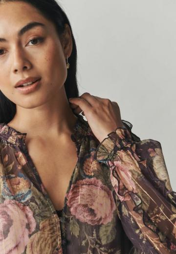 Шифоновая блузка