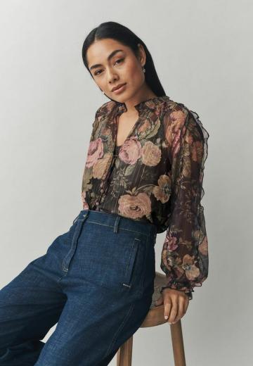 Шифоновая блузка