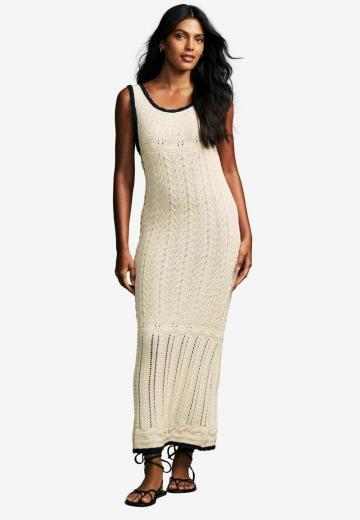 Вязаное платье