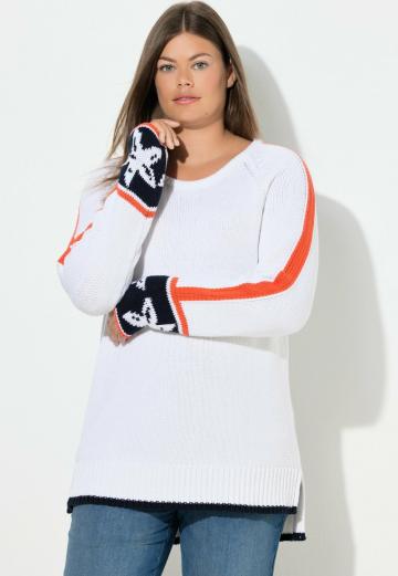 Длинный пуловер