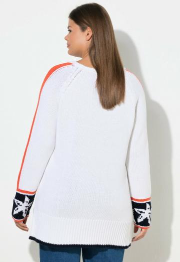 Длинный пуловер