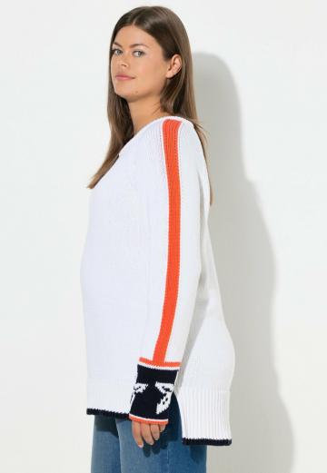 Длинный пуловер