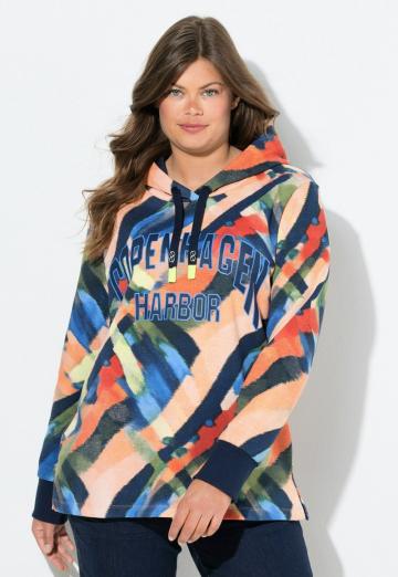 Пуловер с капюшоном