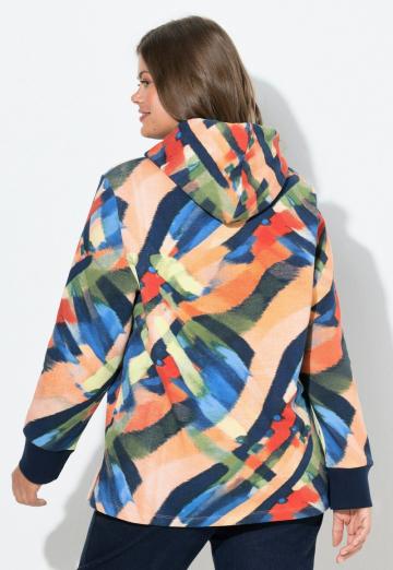 Пуловер с капюшоном