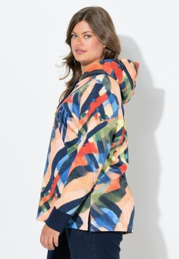 Пуловер с капюшоном