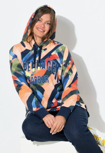 Пуловер с капюшоном