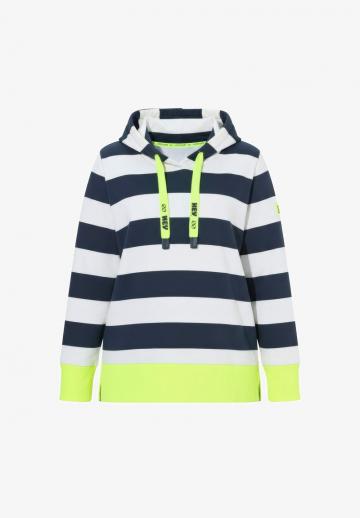 Пуловер с капюшоном