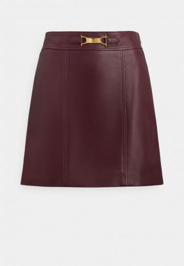 Кожаная юбка