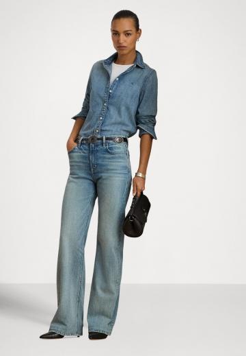 Джинсовая блузка