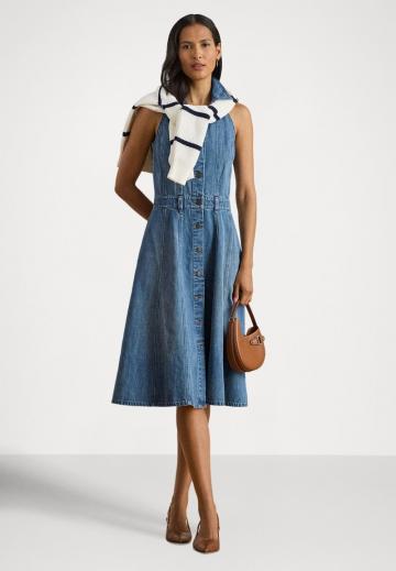 Джинсовое платье