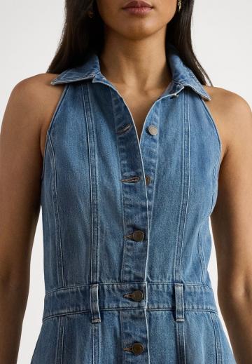 Джинсовое платье
