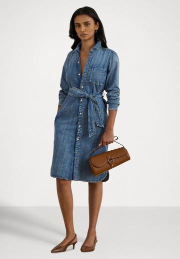 Джинсовое платье