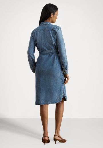Джинсовое платье
