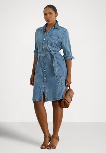 Джинсовое платье