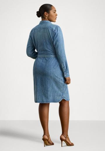 Джинсовое платье