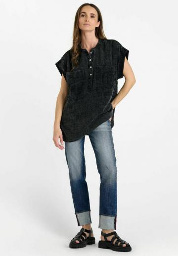 Длинная блузка