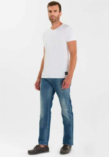 Прямые джинсы