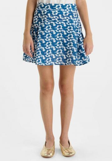 Юбка с воланами