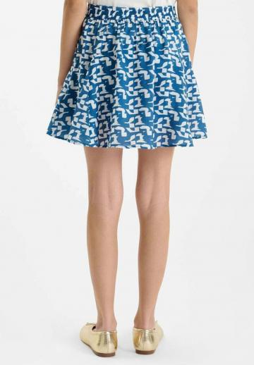 Юбка с воланами