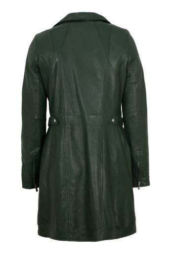 Кожаное пальто