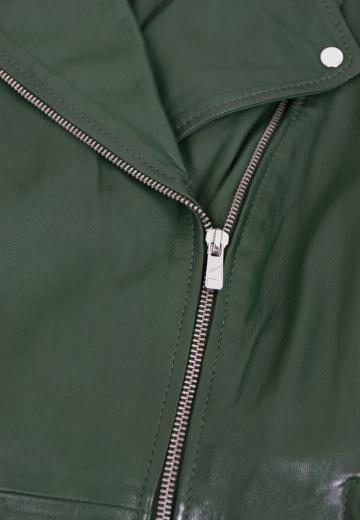 Кожаное пальто