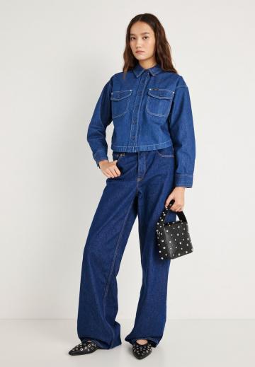 Джинсовая блузка