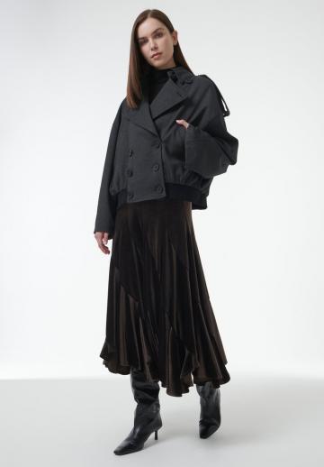 Юбка с воланами