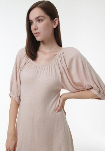 Вязаное платье