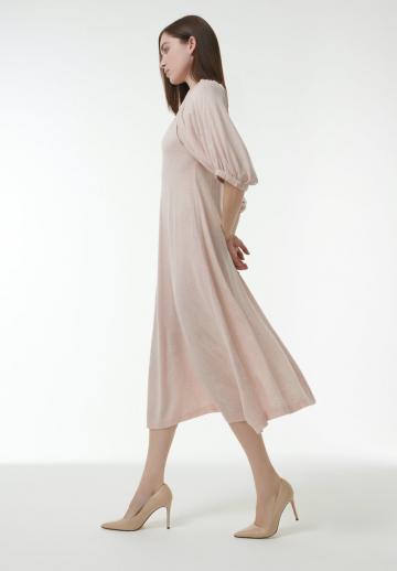 Вязаное платье