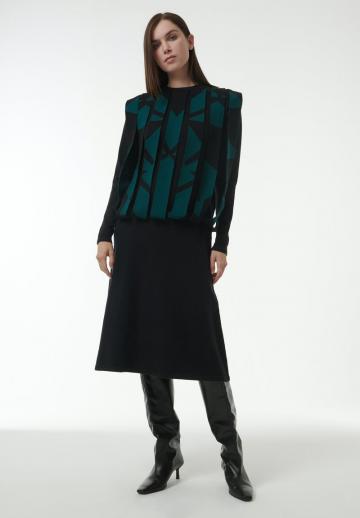 Вязаное платье