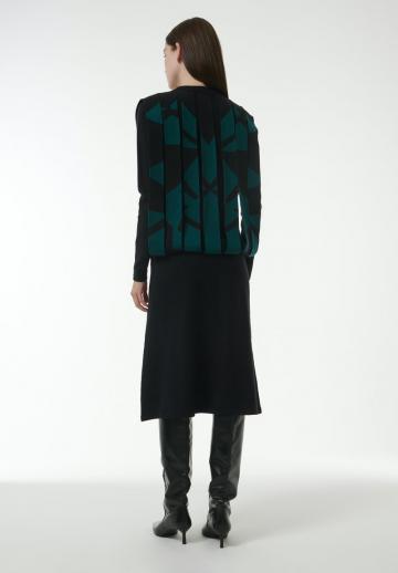 Вязаное платье