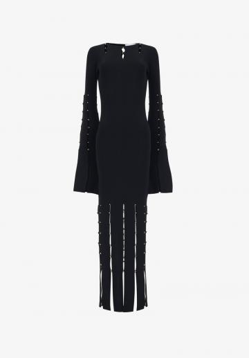 Вязаное платье