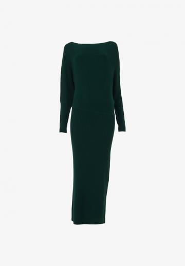 Вязаное платье