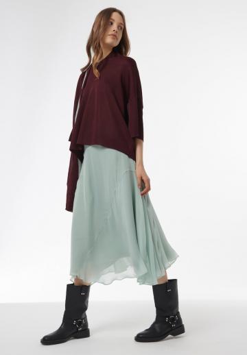 Пуловер с рукавом три четверти