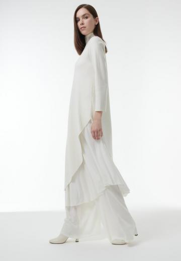 Длинный пуловер