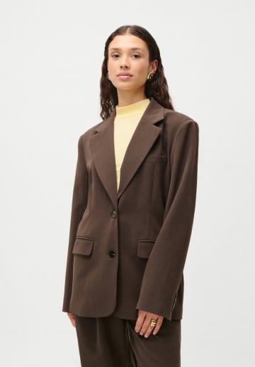 Длинный блейзер