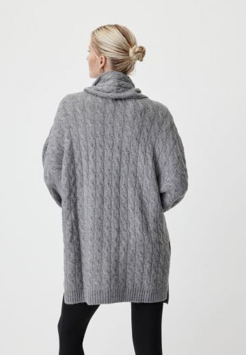 Длинный пуловер