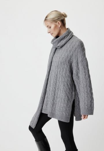 Длинный пуловер