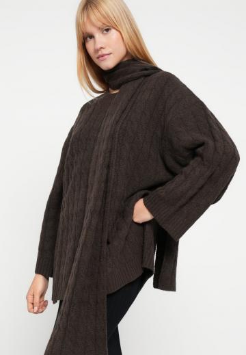 Длинный пуловер