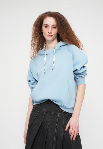 Пуловер с капюшоном