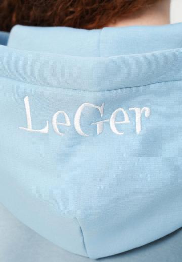 Пуловер с капюшоном