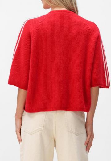 Пуловер с рукавом три четверти