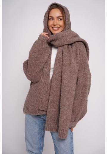 Длинный жилет