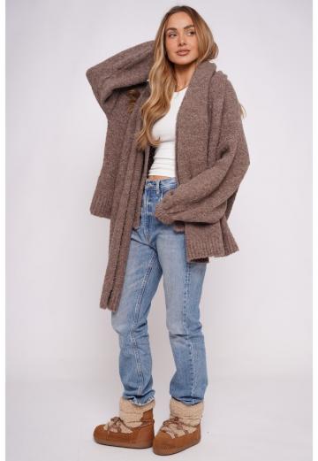 Длинный жилет