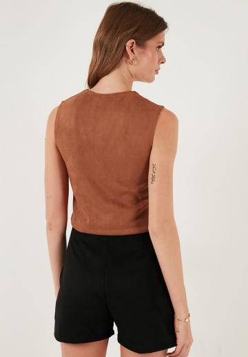 Джинсовая жилетка