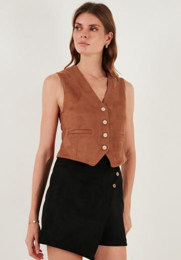 Джинсовая жилетка