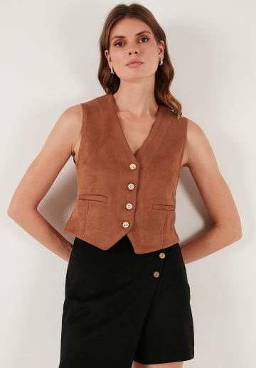 Джинсовая жилетка