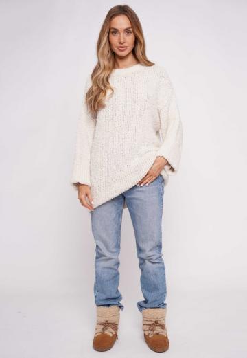 Длинный пуловер