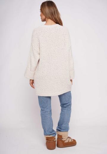 Длинный пуловер
